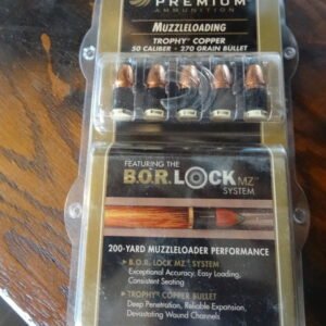Federal Muzzleloader Bullets 50 Cal. 270 gr. Trophy Copper 15 rd.