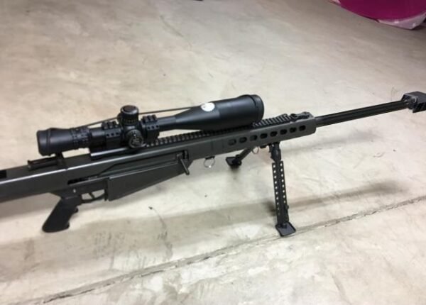 Barrett M82A1 29″ .50BMG w/ Leupold Scope 1