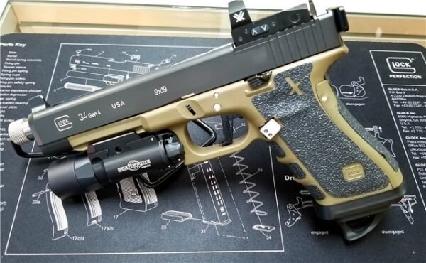 Glock 34 Generation 4 Full FDE Customized