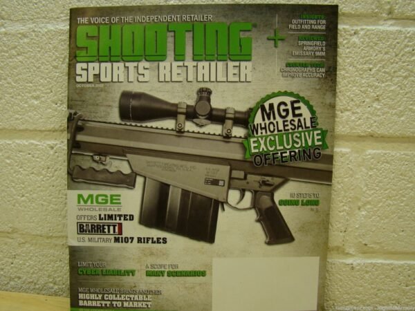 Barrett M107 US Military contract Rifle .50BMG 29" Leupold MK4 scope pkg 50 - Image 12