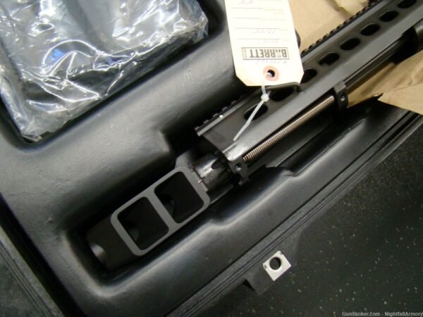 Barrett M107 US Military contract Rifle .50BMG 29" Leupold MK4 scope pkg 50 - Image 10